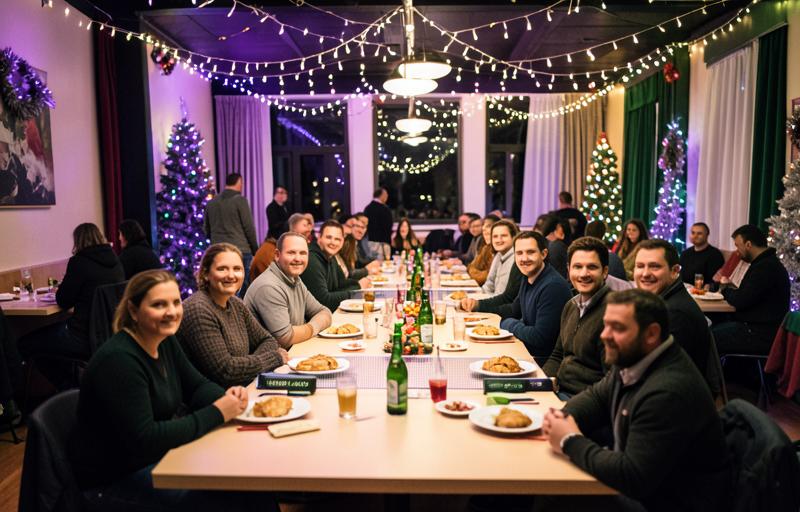 Gemeinsame Weihnachtsfeier